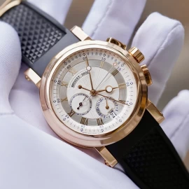 Đồng hồ breguet marine chronograph 42mm 5827br/12/5zu