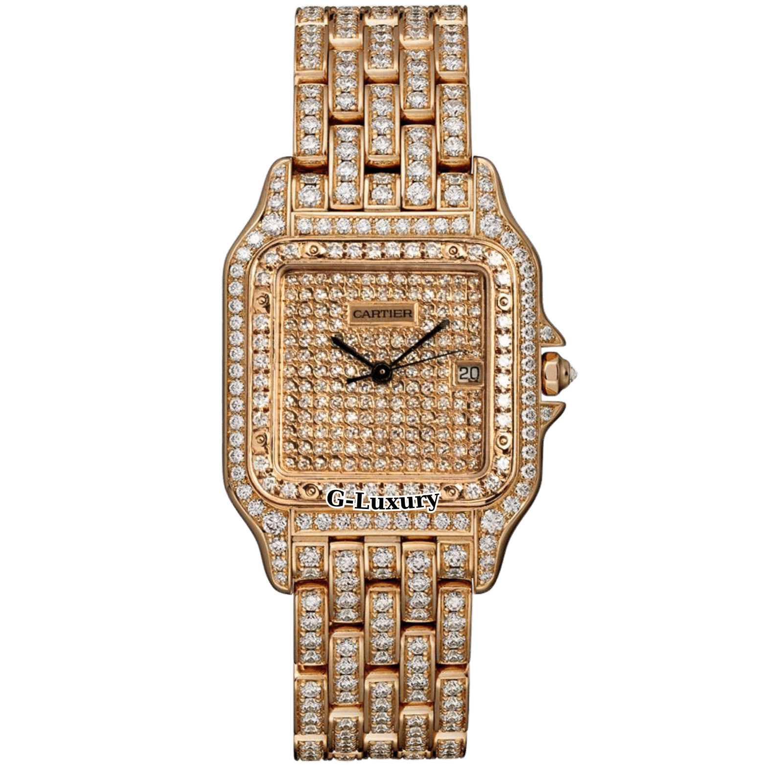 Cartier Panthere Quartz Diamond Ladies Watch Item