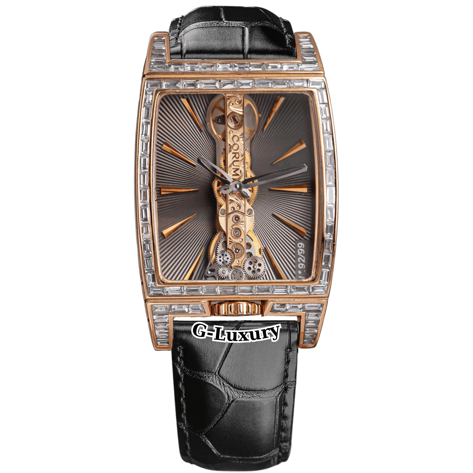 Corum Golden Bridge Black Baton 113.770.55/0001 GN01 Complete. Limited Edition No 92/99