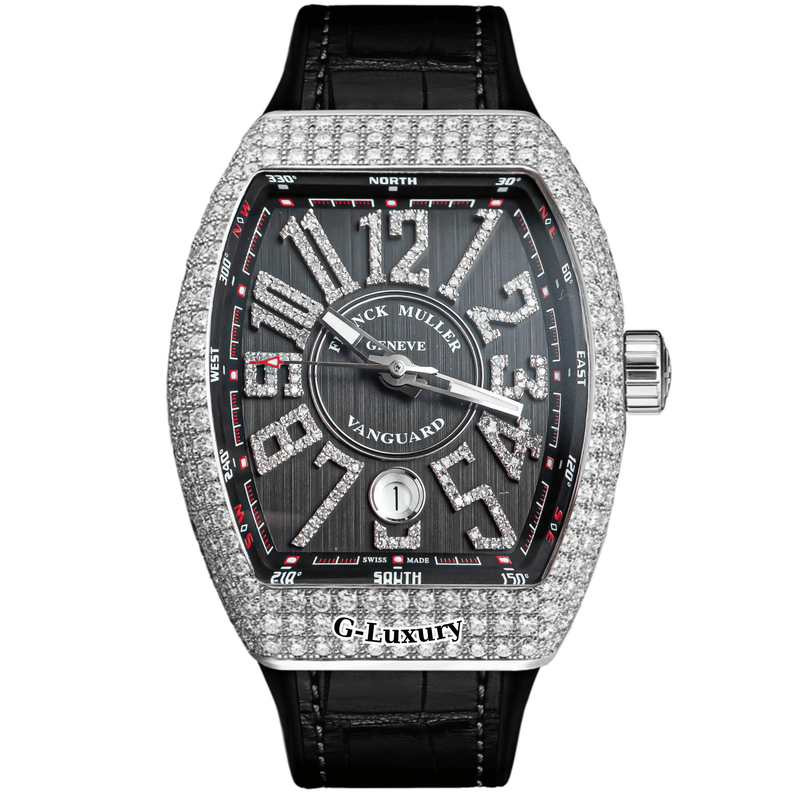 Franck Muller Vanguard V41 Black Dial