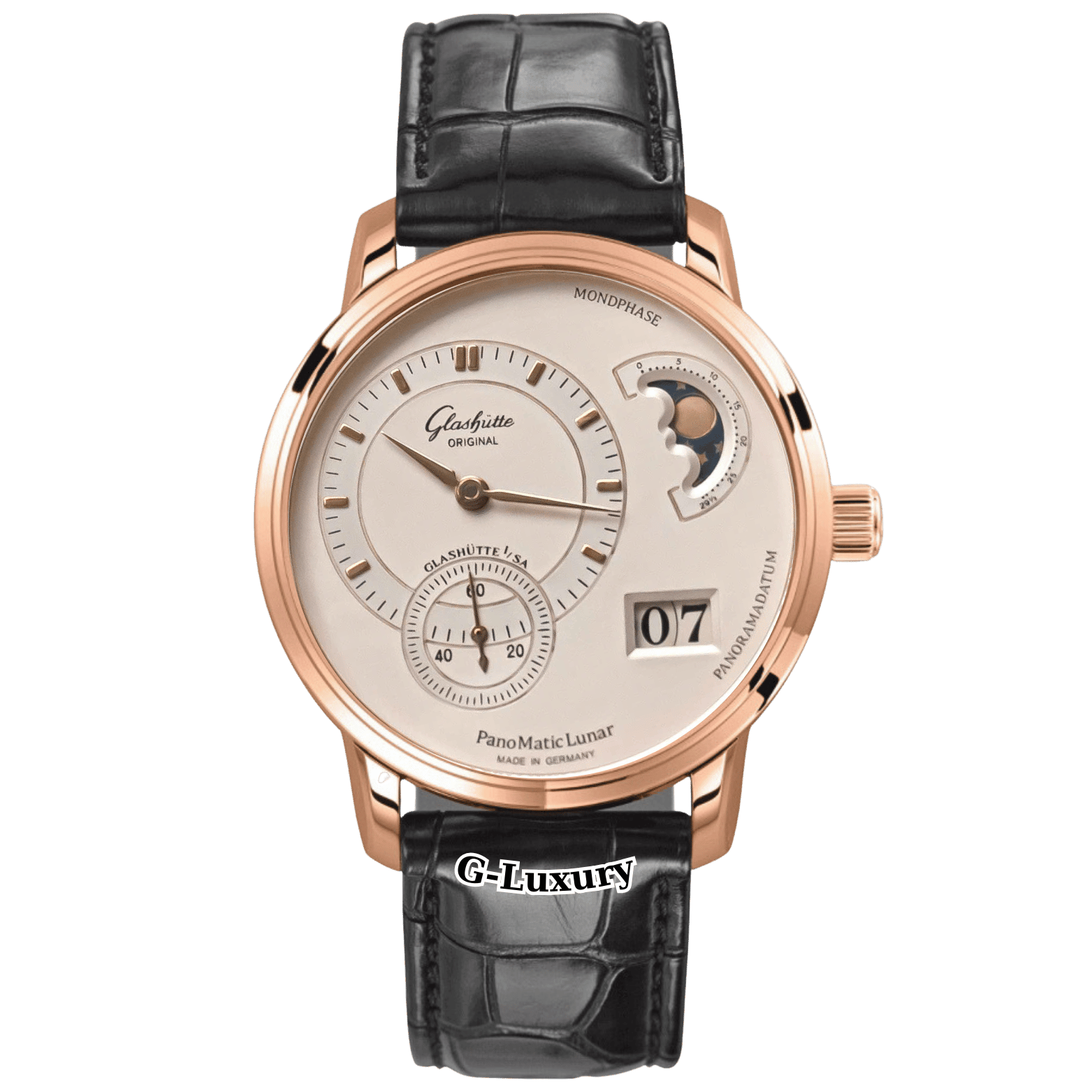 Glashutte Original PanoMatic Lunar Mondphase 90-02-01-01-04