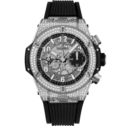 Hublot Big Bang Unico Titanium Pavé 42mm Ref. 441.NX.1170.RX.1704