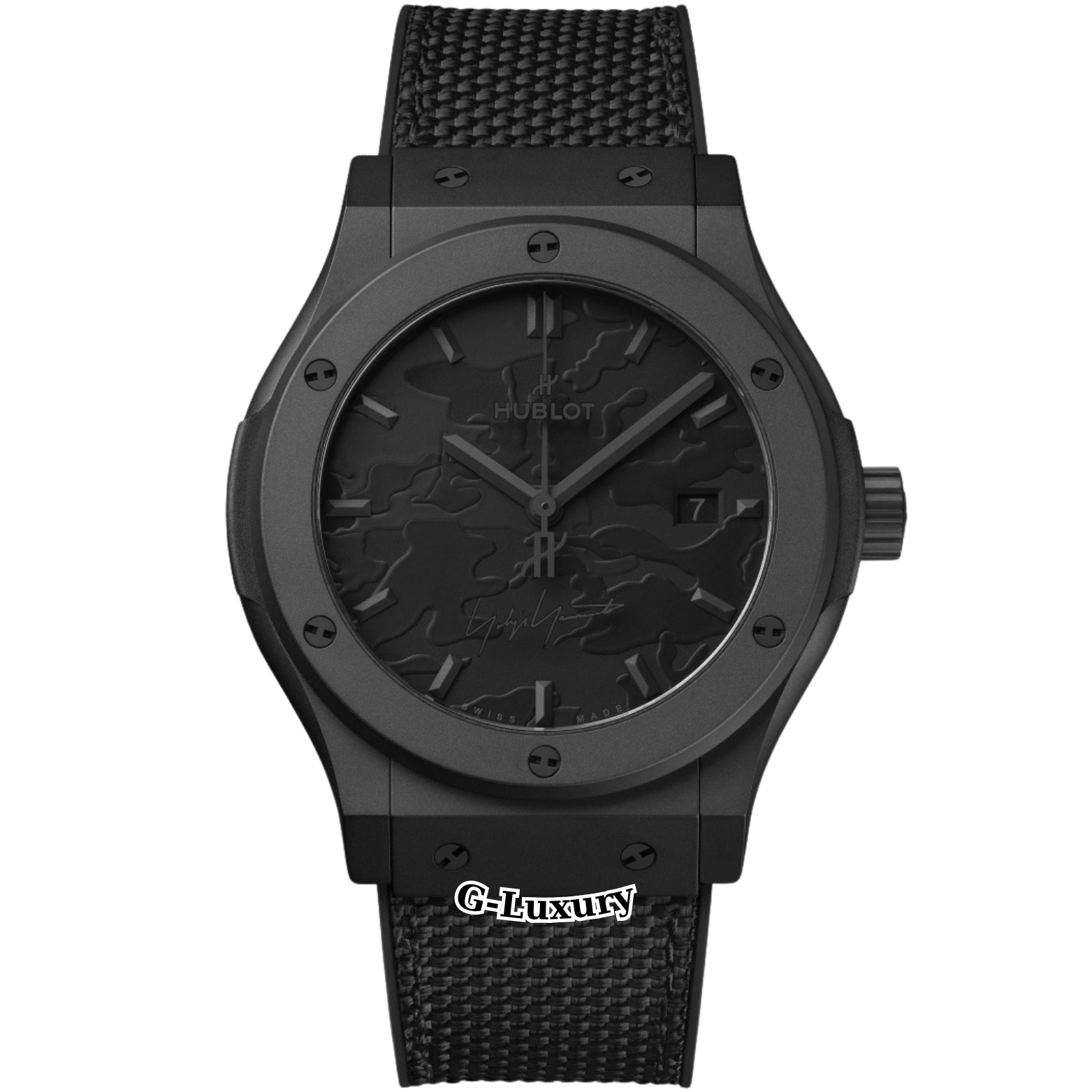 Hublot Classic Fusion Yohji Yamamoto All Black Camo 42mm Ref. 542.CI.6670.NR.YOY – Black & Grey Camo Dial