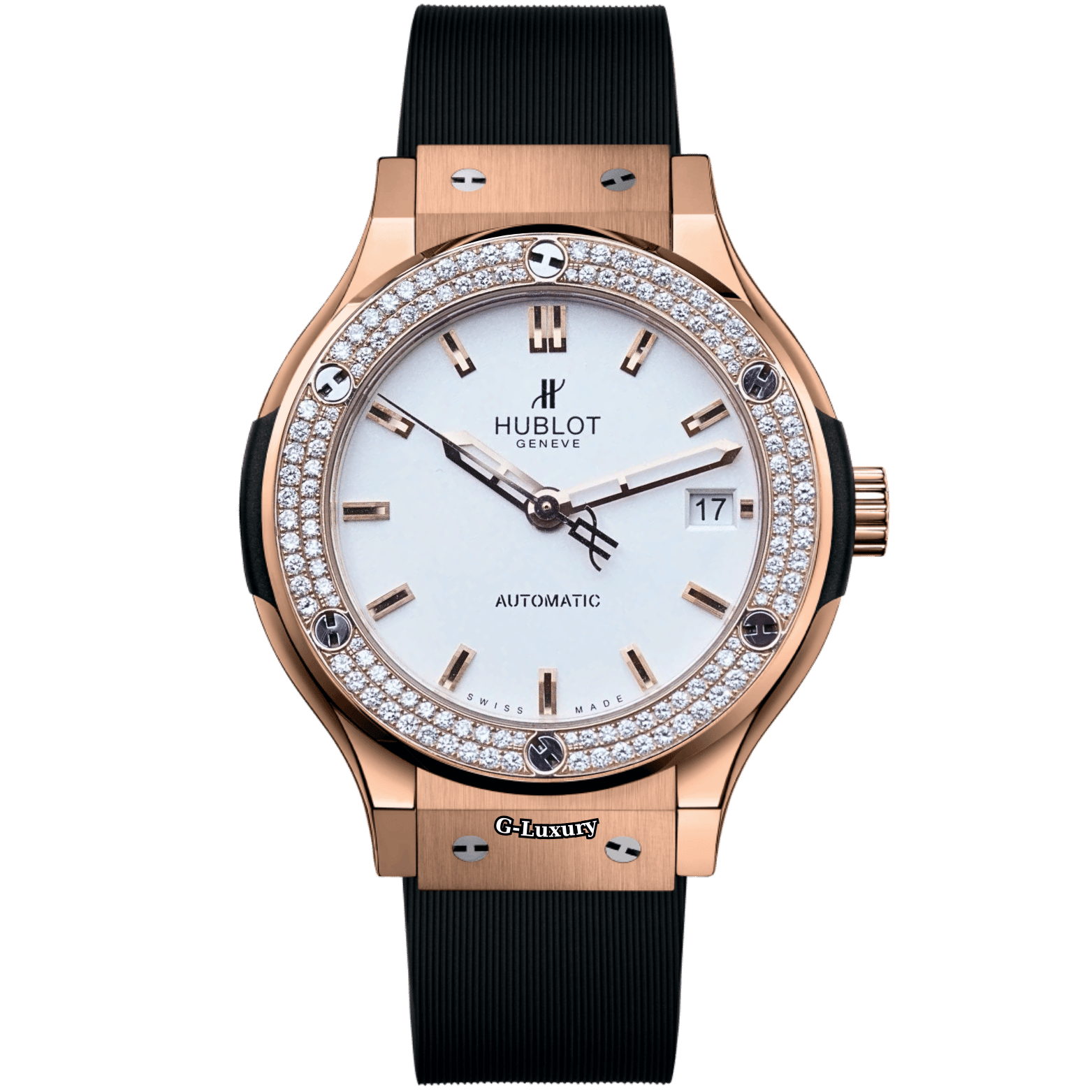 Hublot Classic Fusion 18k King Gold Diamond 38mm 565.OX.2610.LR