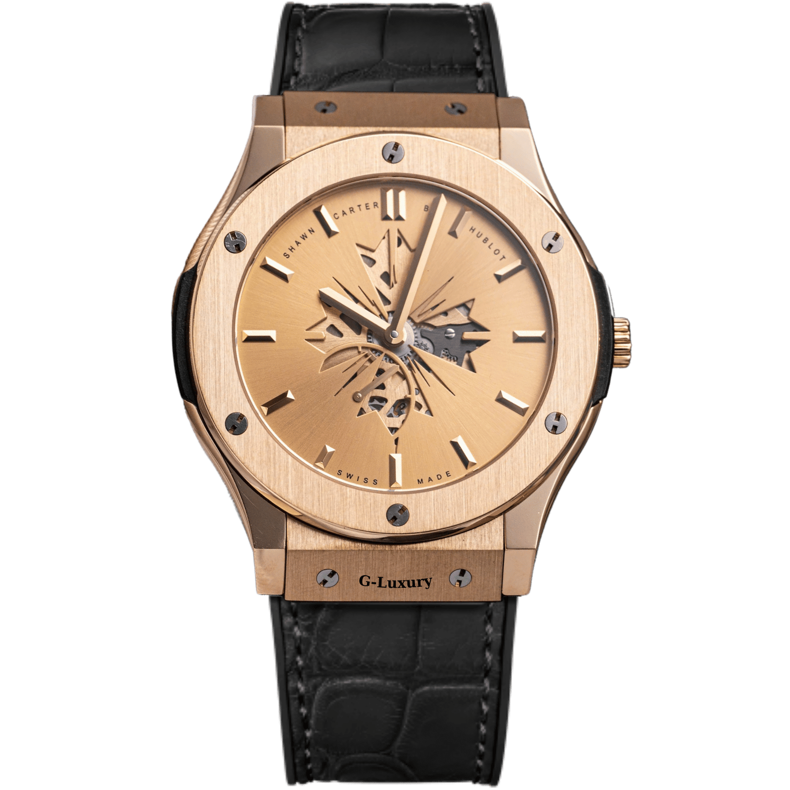 Hublot Classic Fusion Shawn Carter 45mm Ref. 515.VX.4001.LR.SHC13 - Skeleton Gold Dial