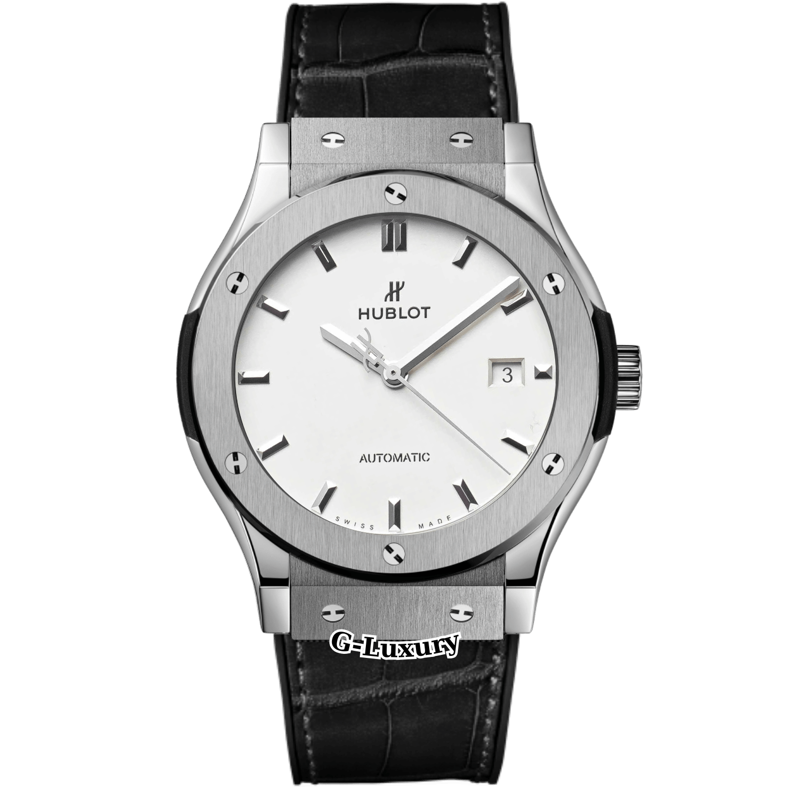 Hublot Classic Fusion Titanium 42mm Ref. 542.NX.2611.LR White Dial