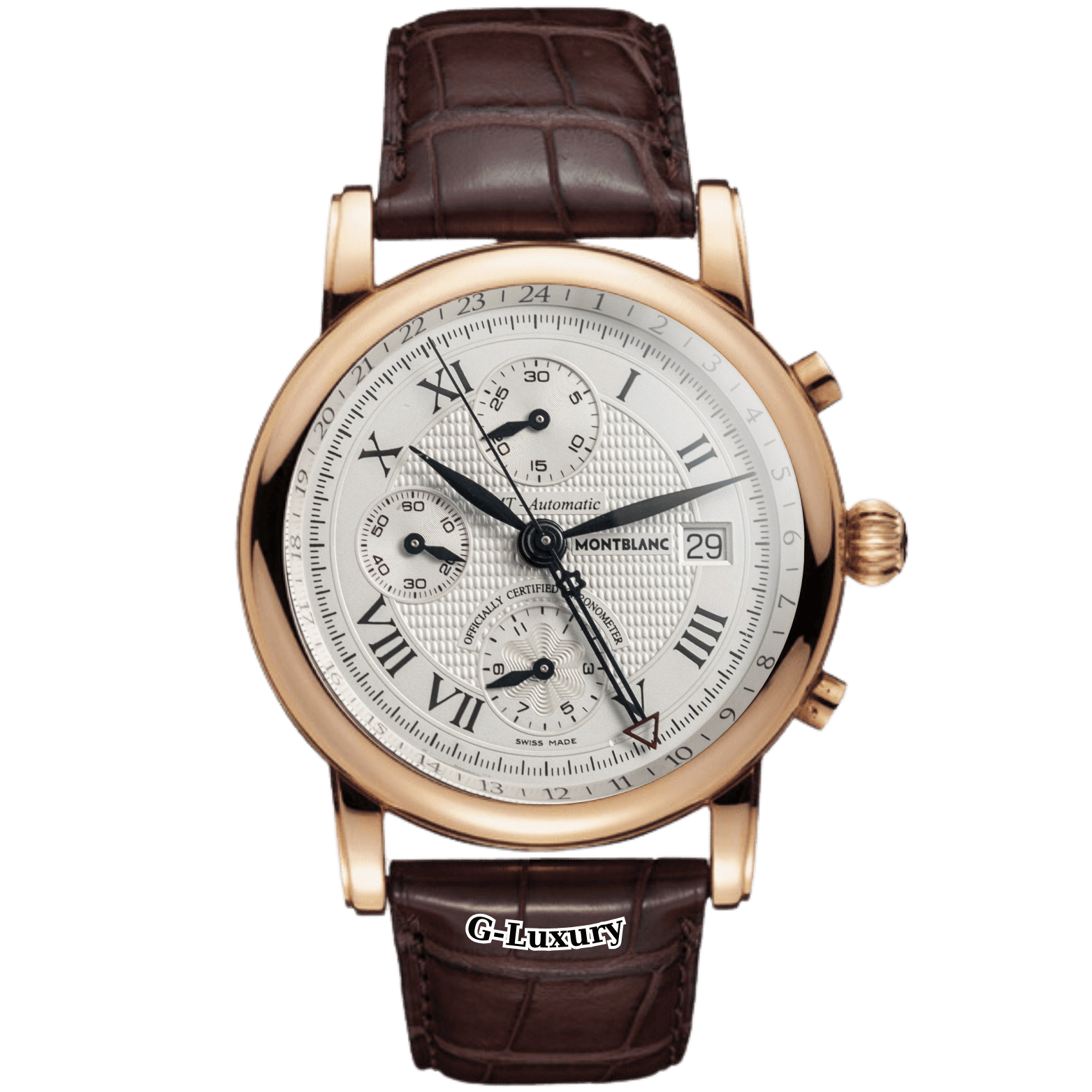 Montblanc Star Traditional GMT Chronograph 18K Rose Gold 42mm 101638