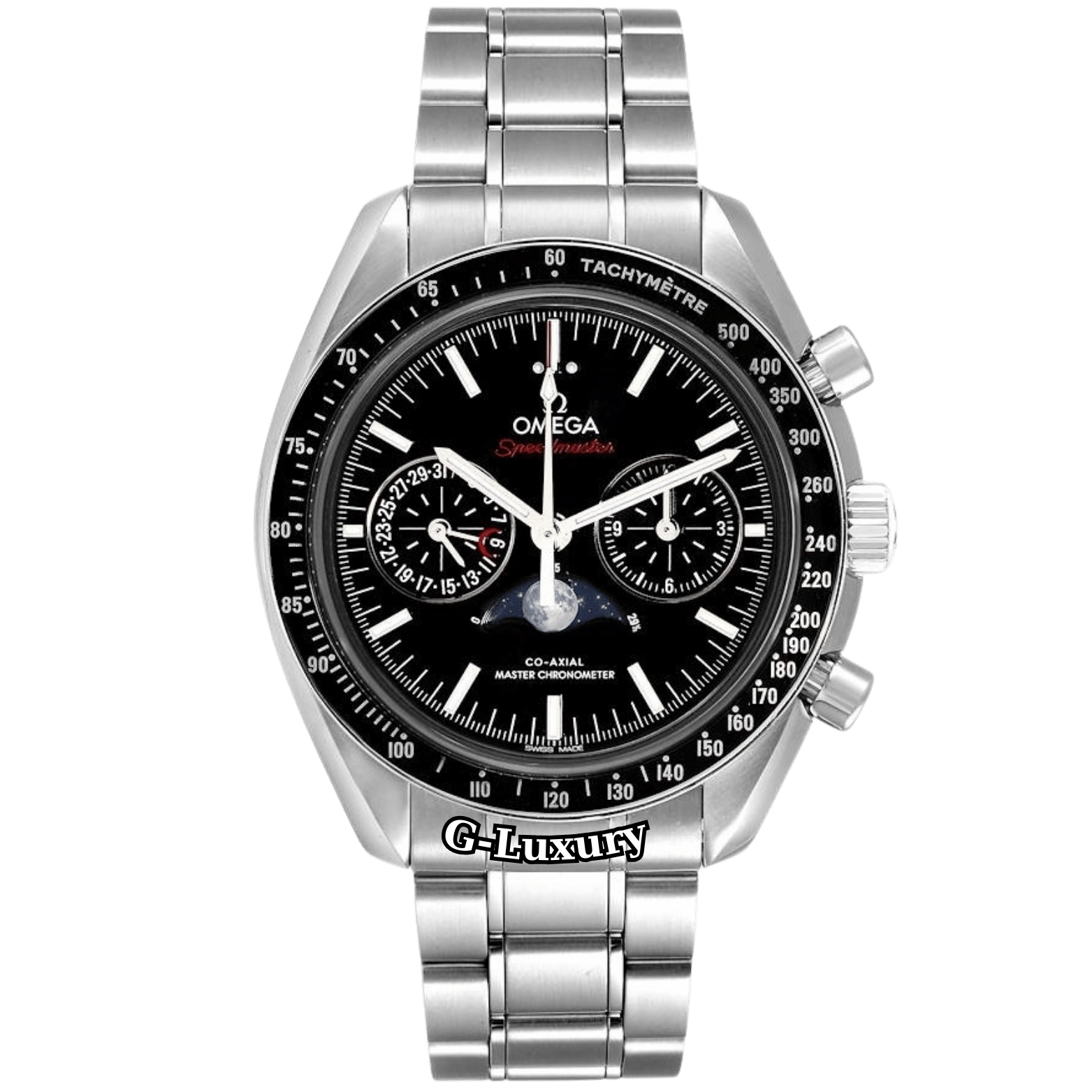 Omega Speedmaster Moonwatch Co-Axial Master Chronometer Moonphase Chronograph Ref.304.33.44.52.01.001