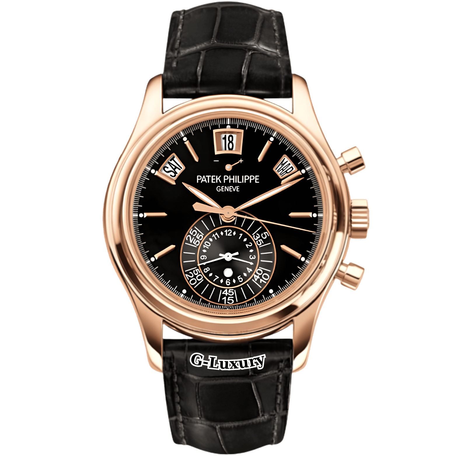 Patek Philippe Annual Calendar Flyback Chronograph 5960R-010 – 40.5mm – Black Dial