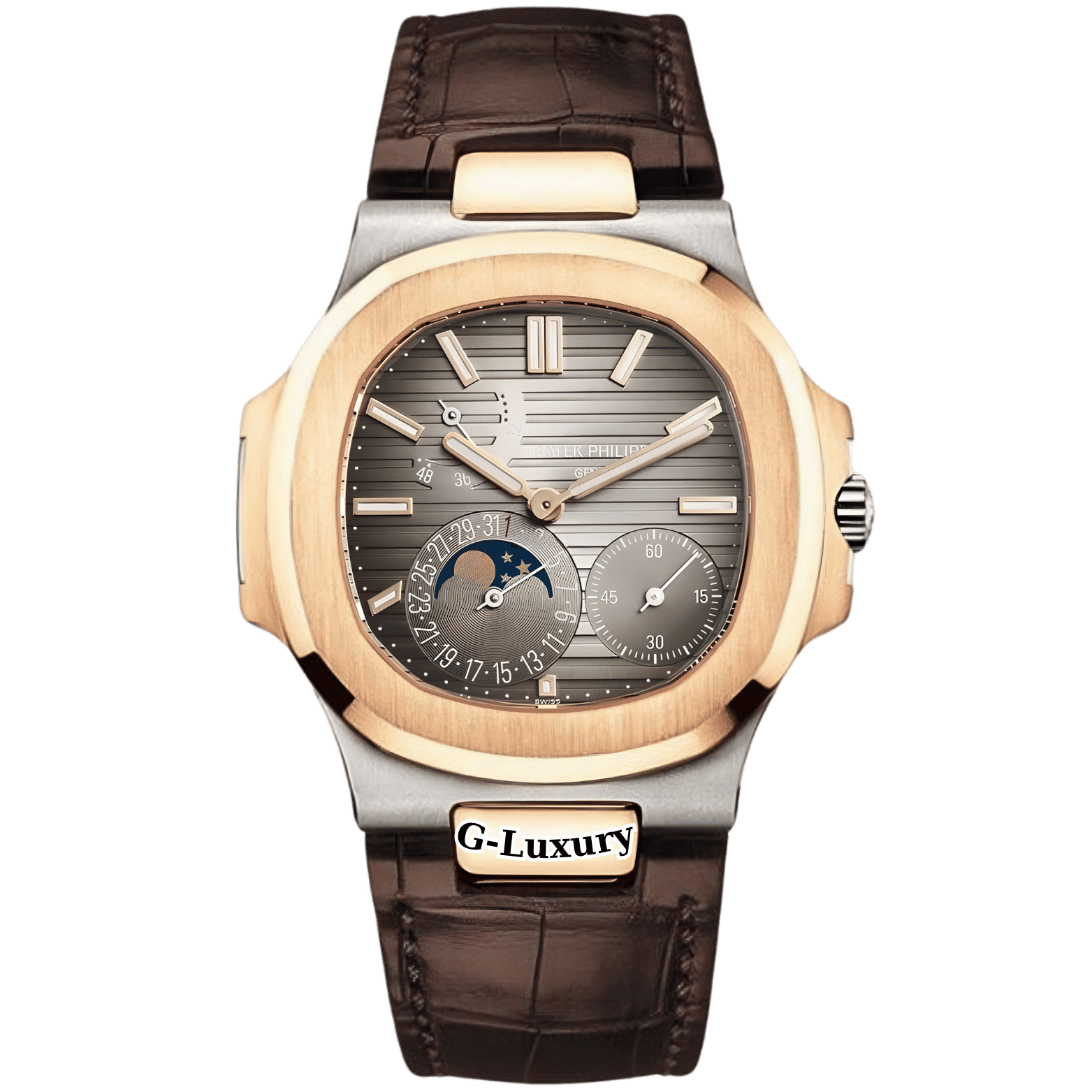 Patek Philippe Nautilus Moonphase Power Reserve 40mm Ref. 5712GR-001 – Grey Dial