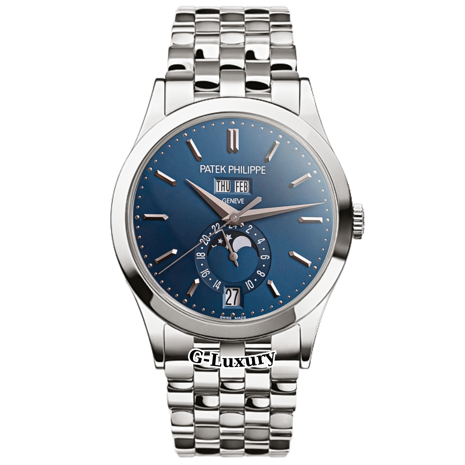 Patek Philippe Complications Annual Calendar 5396/1G-001 Blue Dial