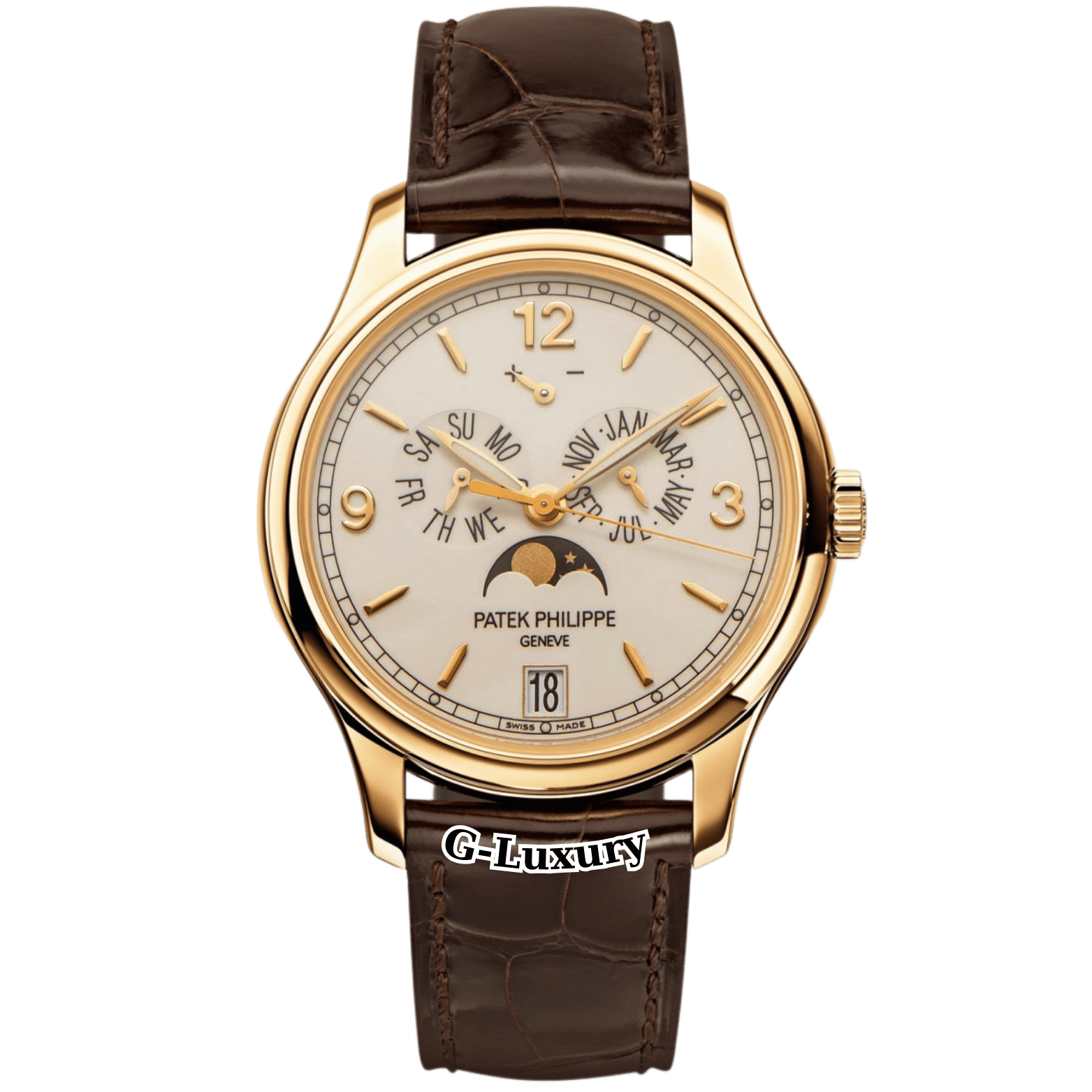 Patek Philippe Complications 39mm 5146J-001 Annual Calendar Moonphase