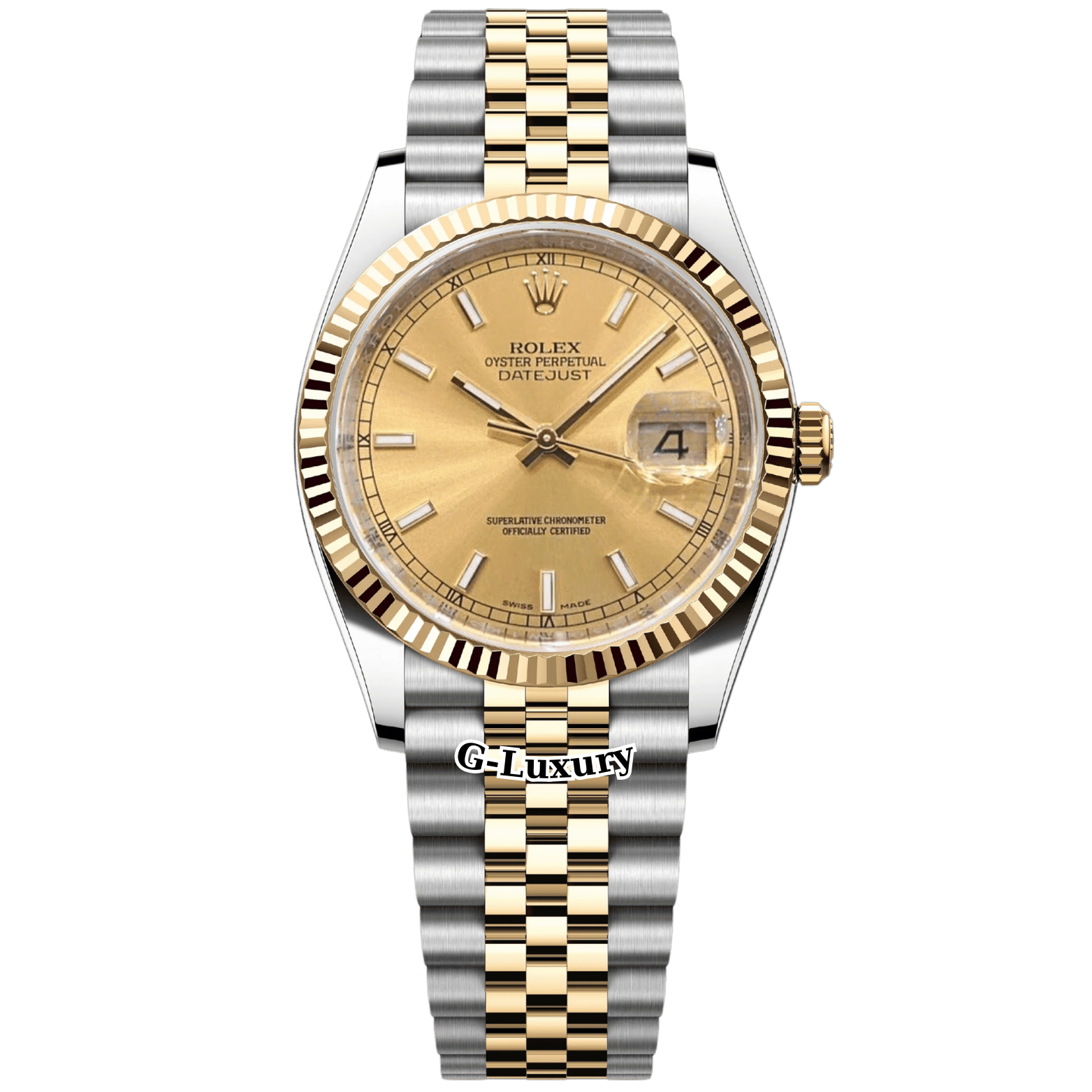 Rolex Oyster Perpetual Datejust 36 Ref. 116233 Champagne Dial