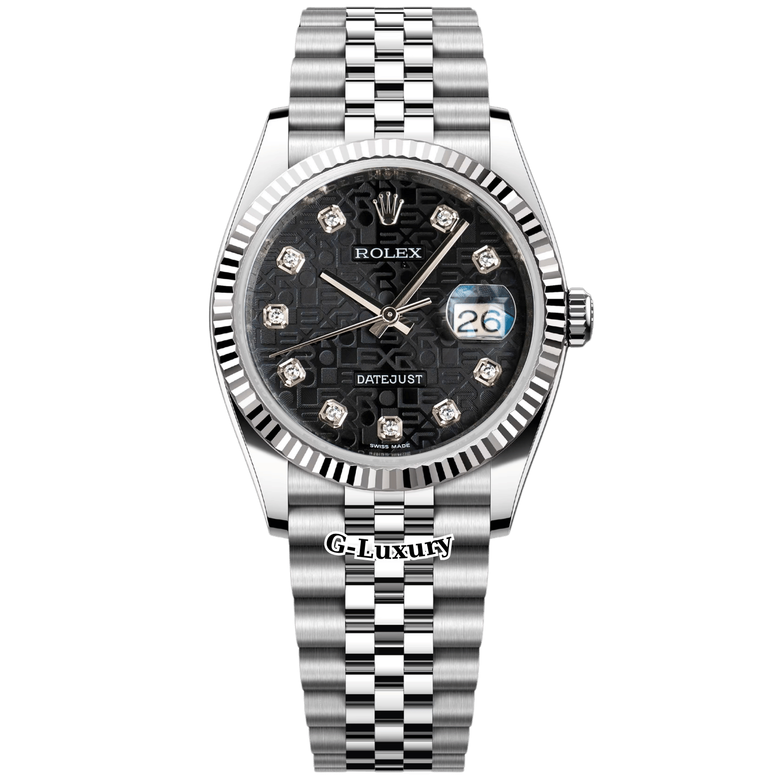 Rolex Oyster Perpetual Datejust 36mm - Ref. 116234 Vi tính đen