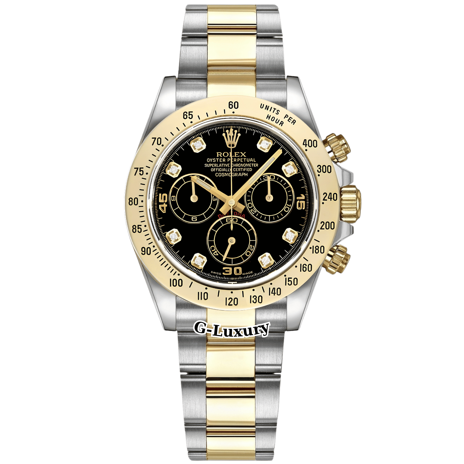 Rolex Cosmograph Daytona 40mm – Ref. 116523 – Black Diamond Dial