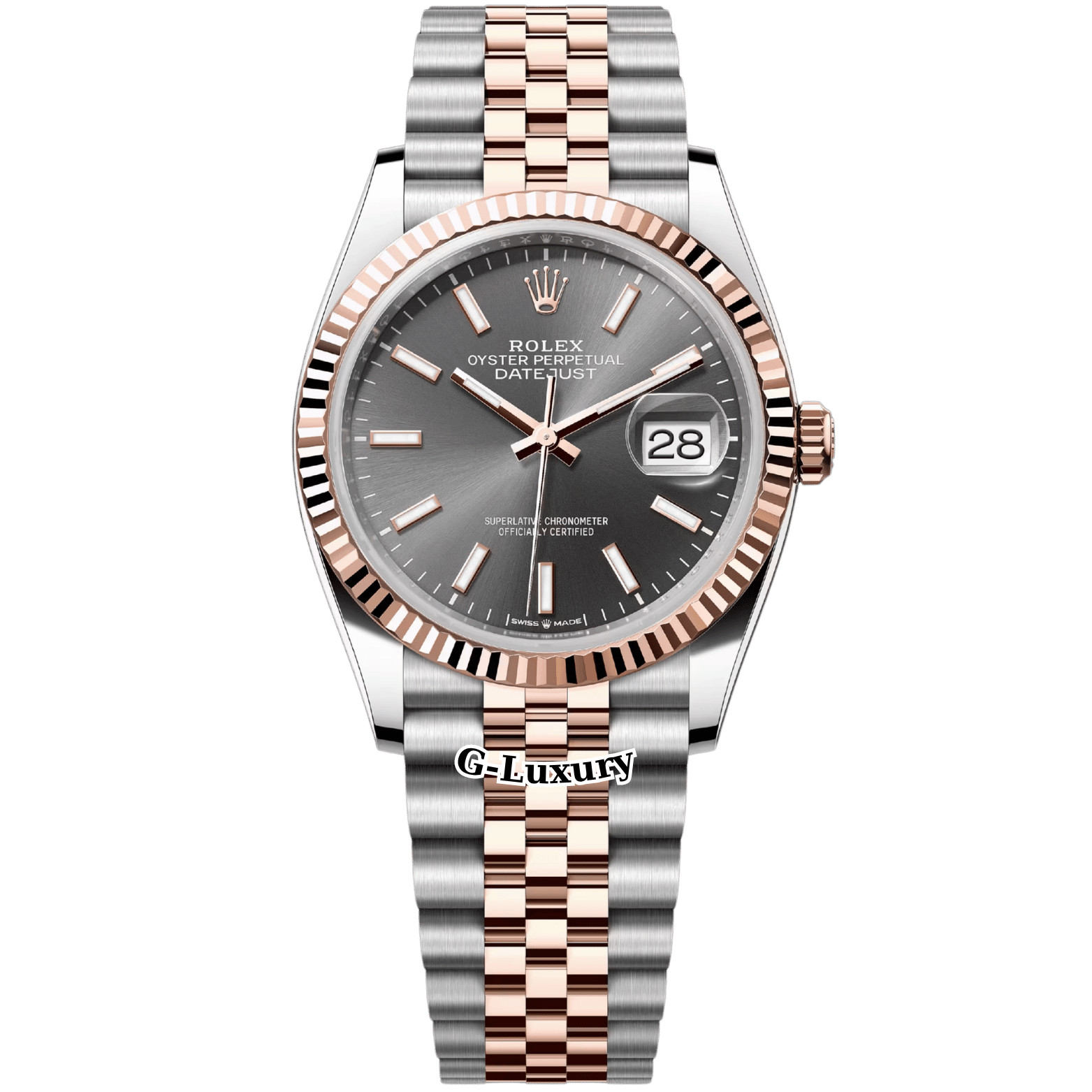 Rolex Oyster Perpetual Datejust 36mm – Ref. 126231 – Slate Grey Dial