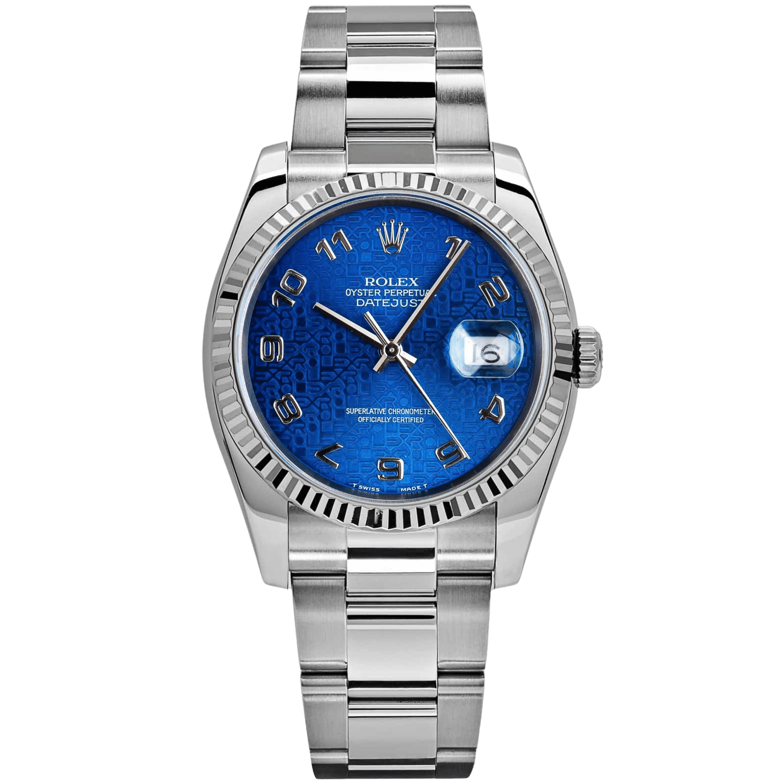 Rolex Oyster Perpetual Datejust 36mm – Ref. 16234 – Vi tính xanh