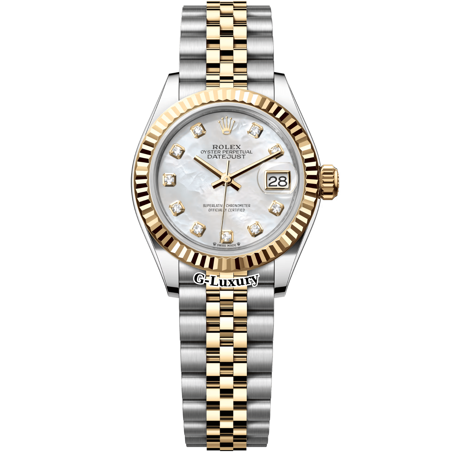 Rolex Oyster Perpetual Lady-Datejust 28mm 279173 MOP Dial