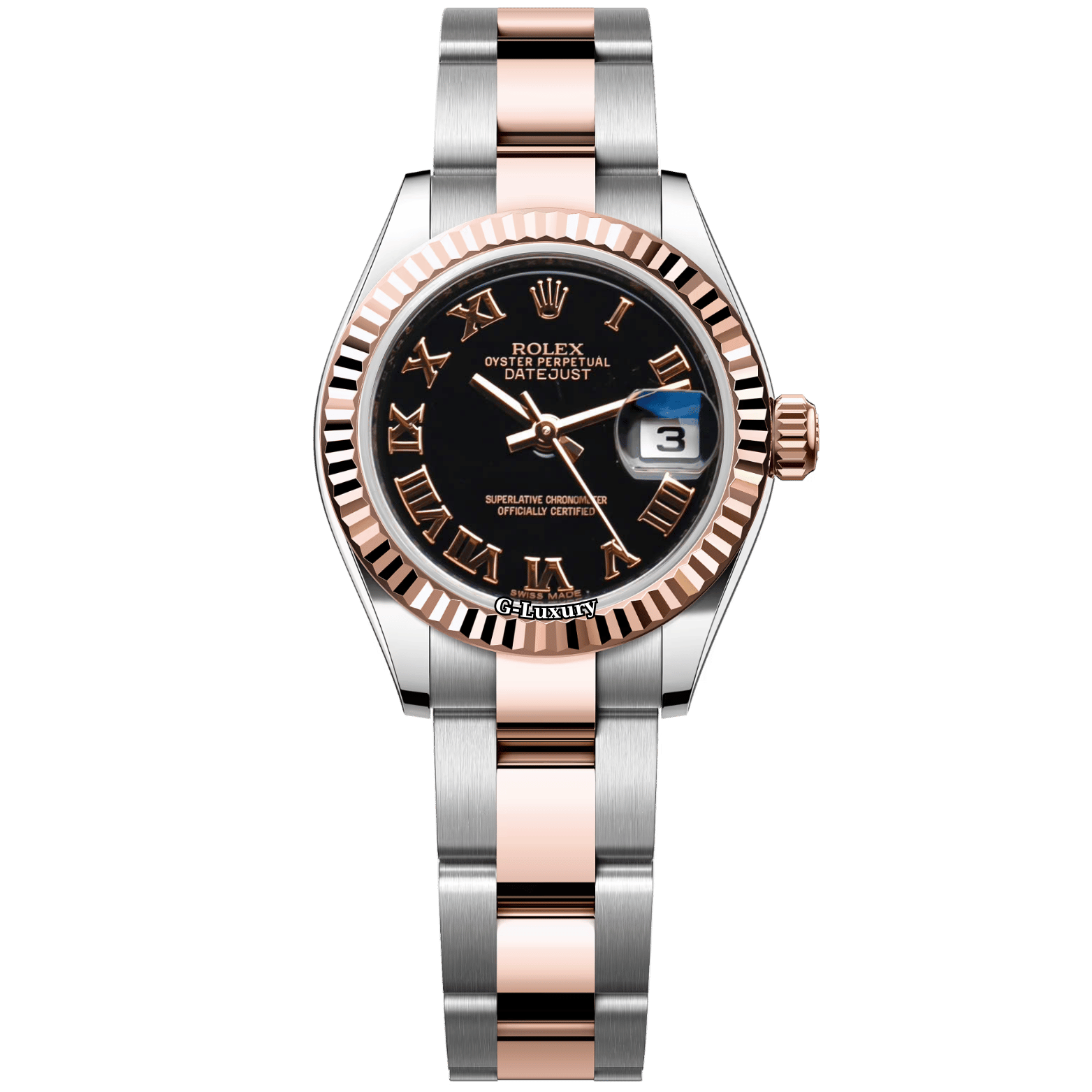 Rolex Oyster Perpetual Lady-Datejust 28mm 179171 Black Dial
