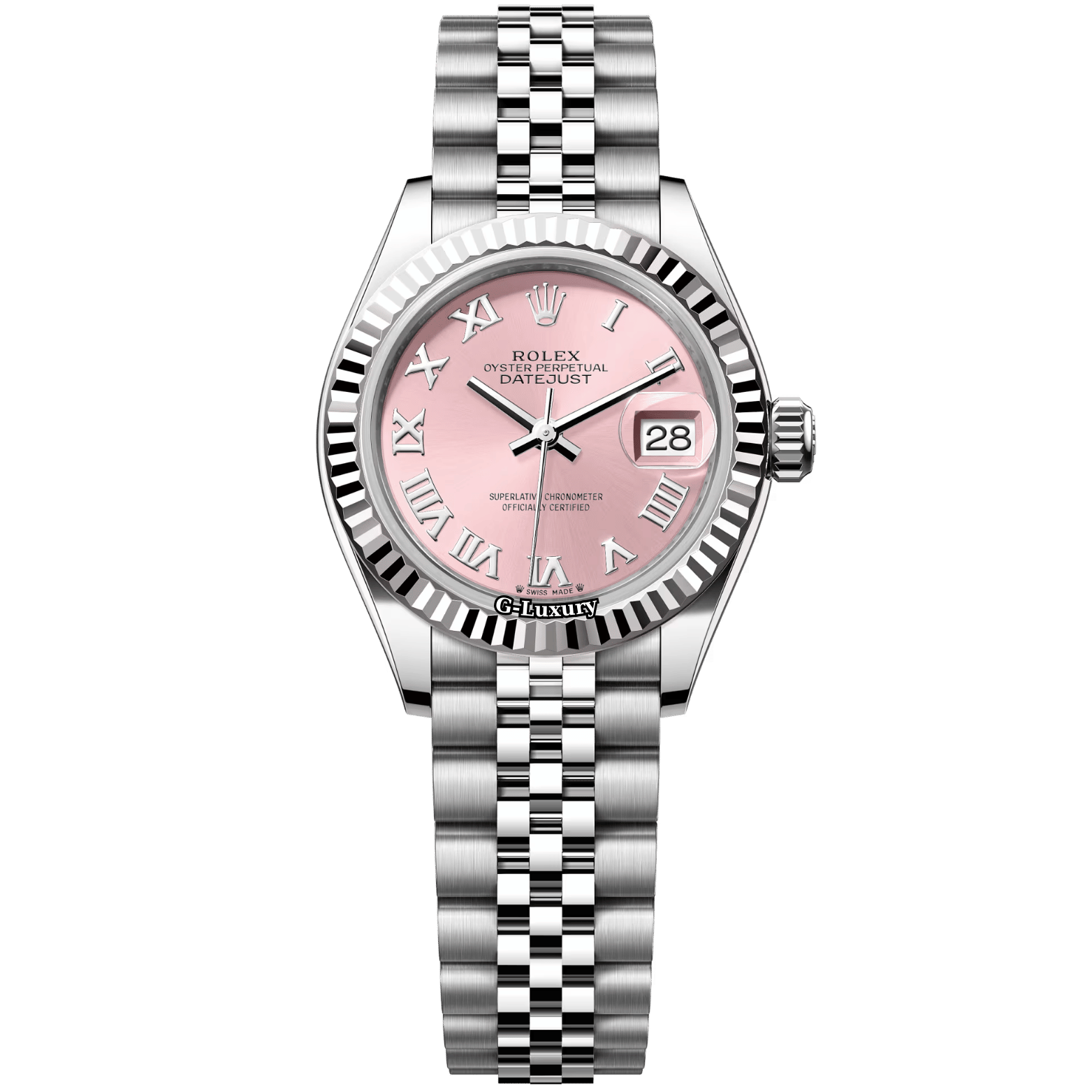 Rolex Oyster Perpetual Lady-Datejust 28mm 279174 Mặt số hồng