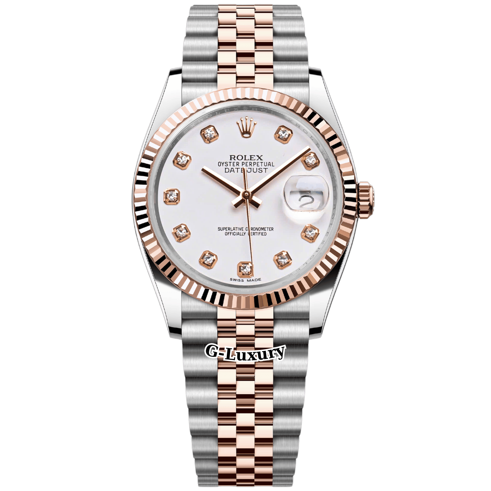 Rolex Oyster Perpetual Datejust 36mm Ref. 116231 – Mặt men trắng