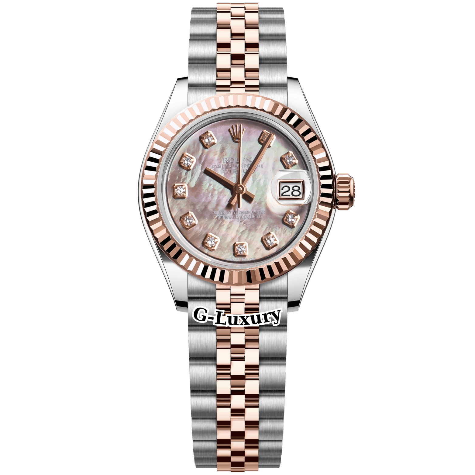 Rolex Oyster Perpetual Lady-Datejust 179171 Mop Dial - Mặt khảm trai tím