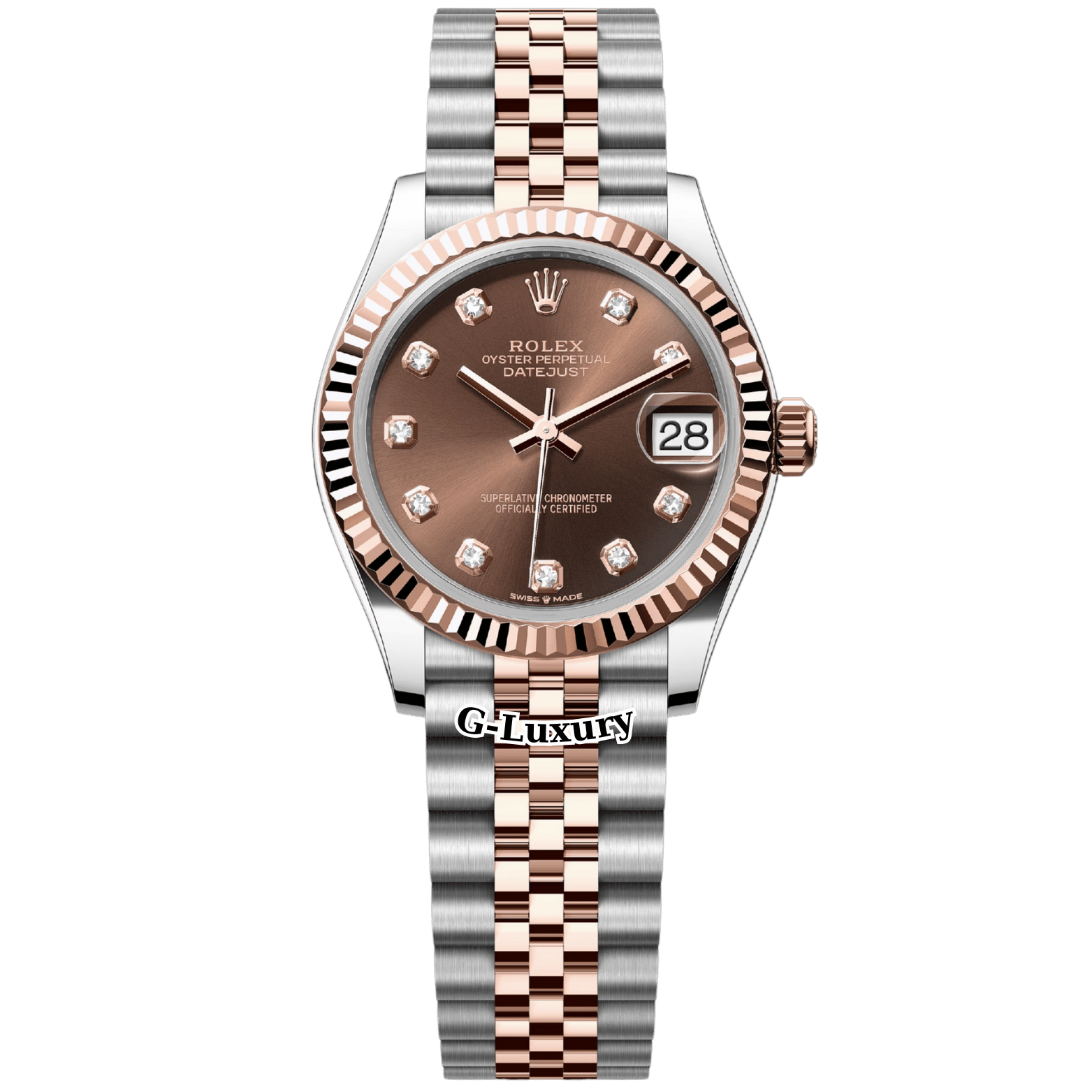 Rolex Oyster Perpetual Datejust 31 – 31mm – Ref. 278271 – Chocolate Diamond Dial