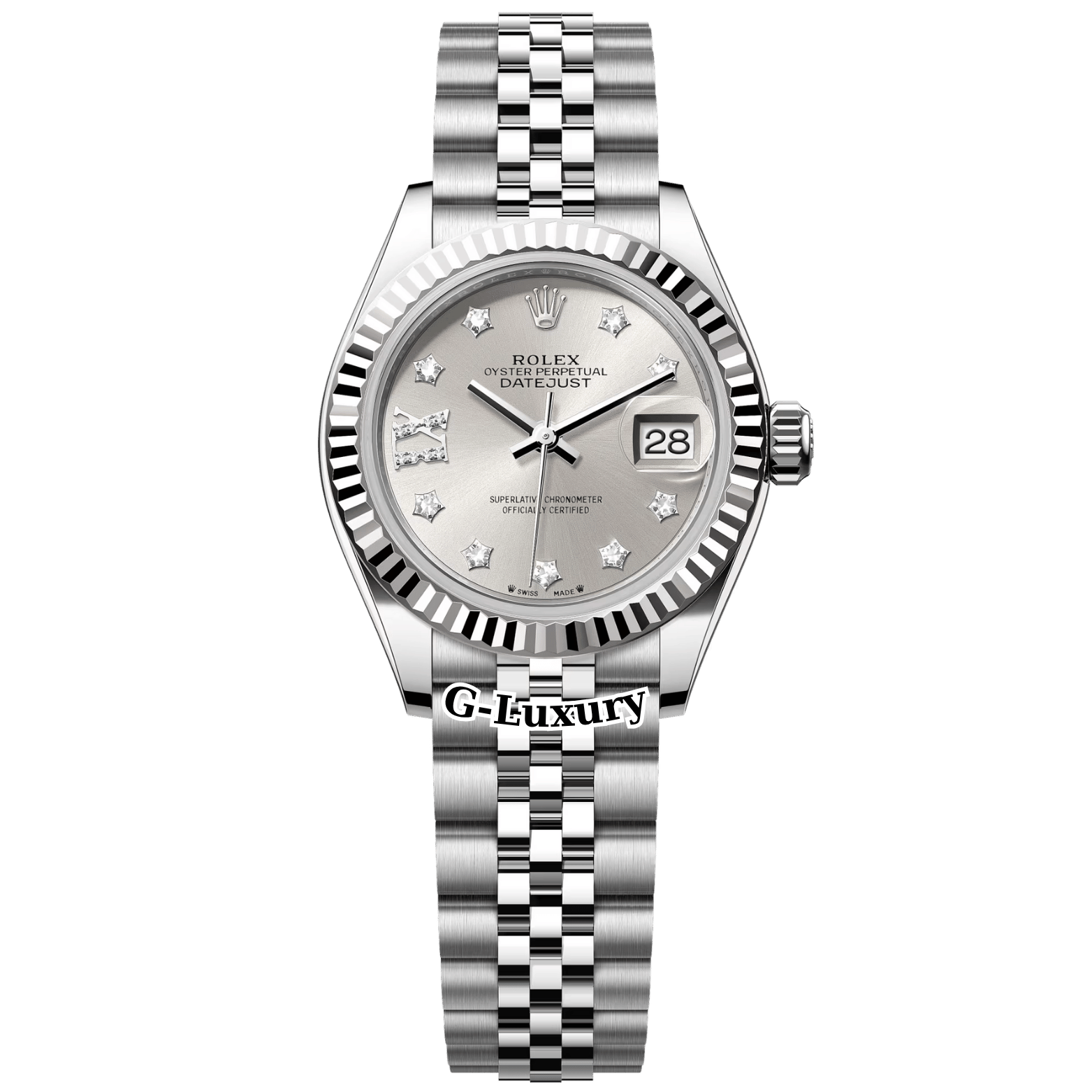 Rolex Oyster Perpetual Lady-Datejust 28mm 279174 Sliver Dial
