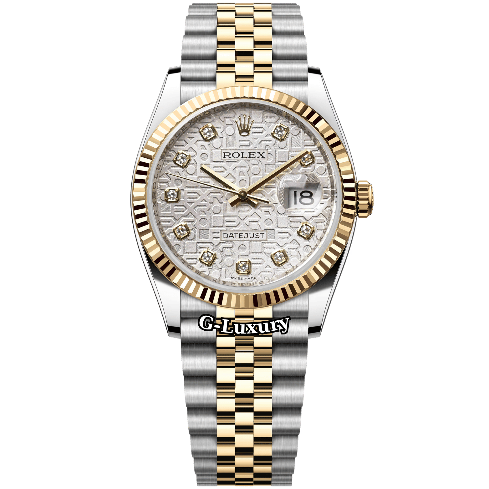 Rolex Oyster Perpetual Datejust 36mm 116233 Mặt số vi tính trắng