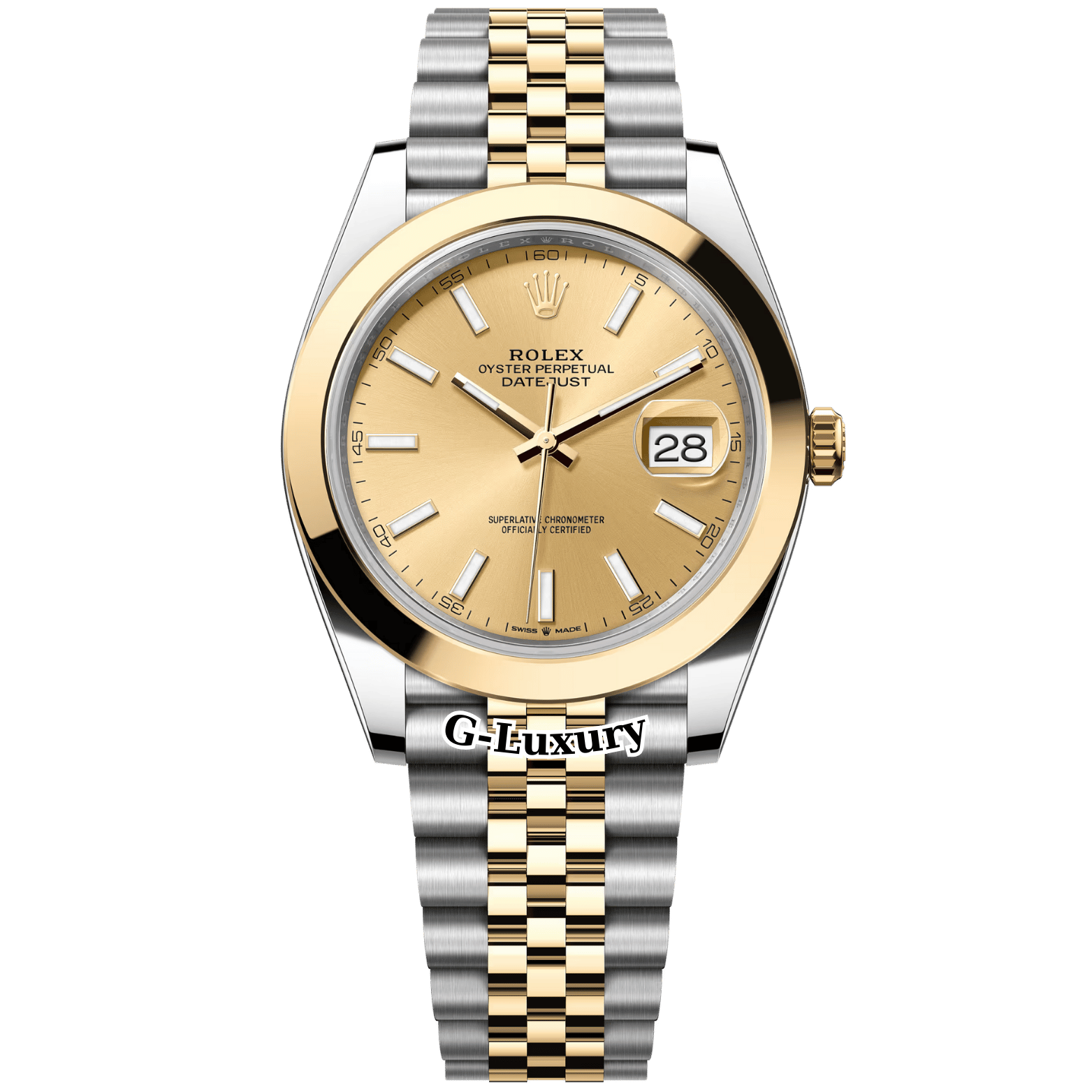Rolex Oyster Perpetual Datejust 41mm 126303 Champagne Dial