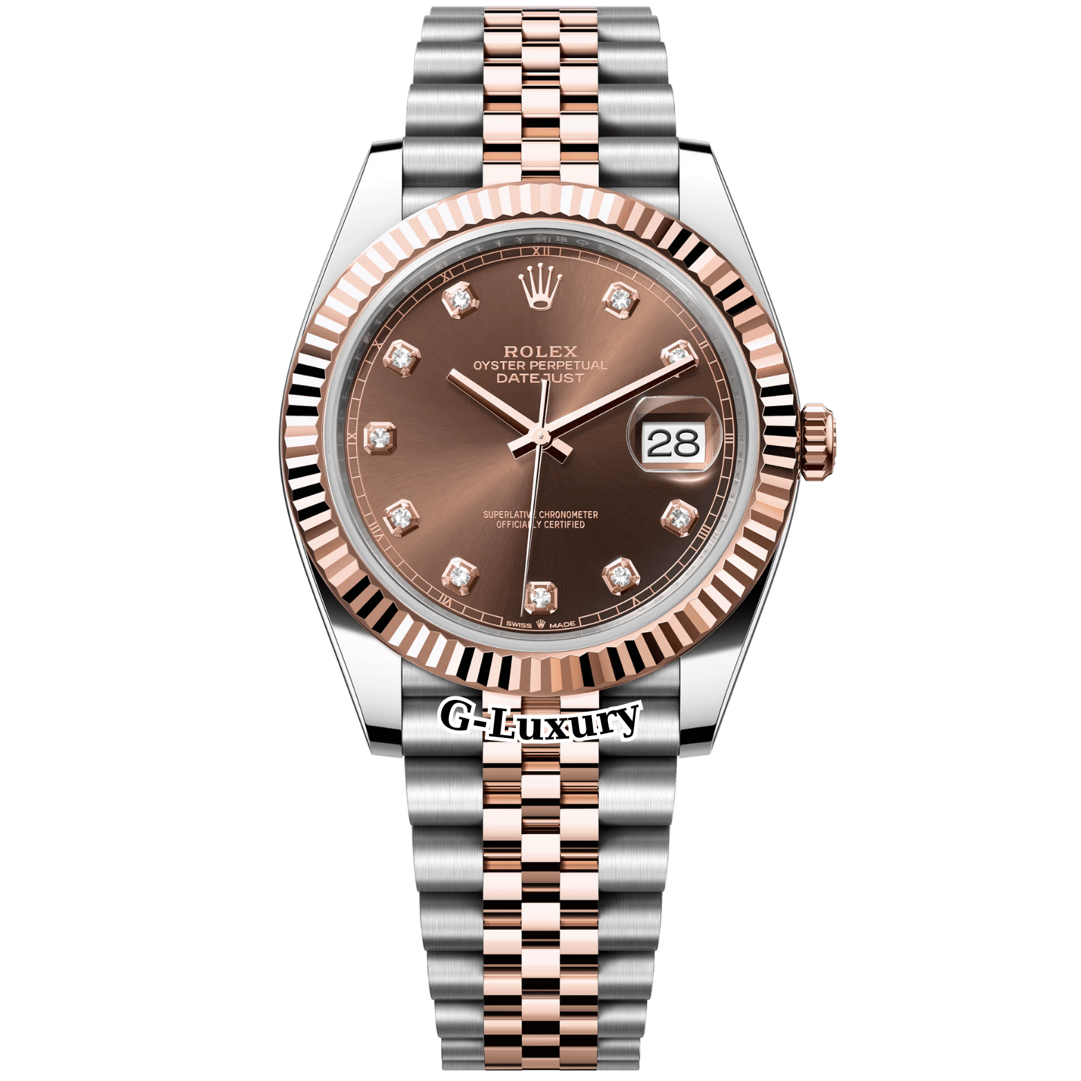 Rolex Oyster Perpetual Datejust 41 Ref. 126331 - Chocolate Diamond Dial