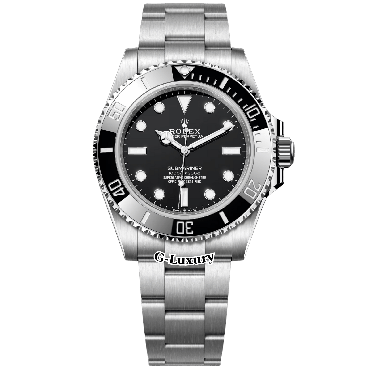 Rolex Oyster Perpetual Submariner No-Date 40mm Ref. 114060 – Black Dial