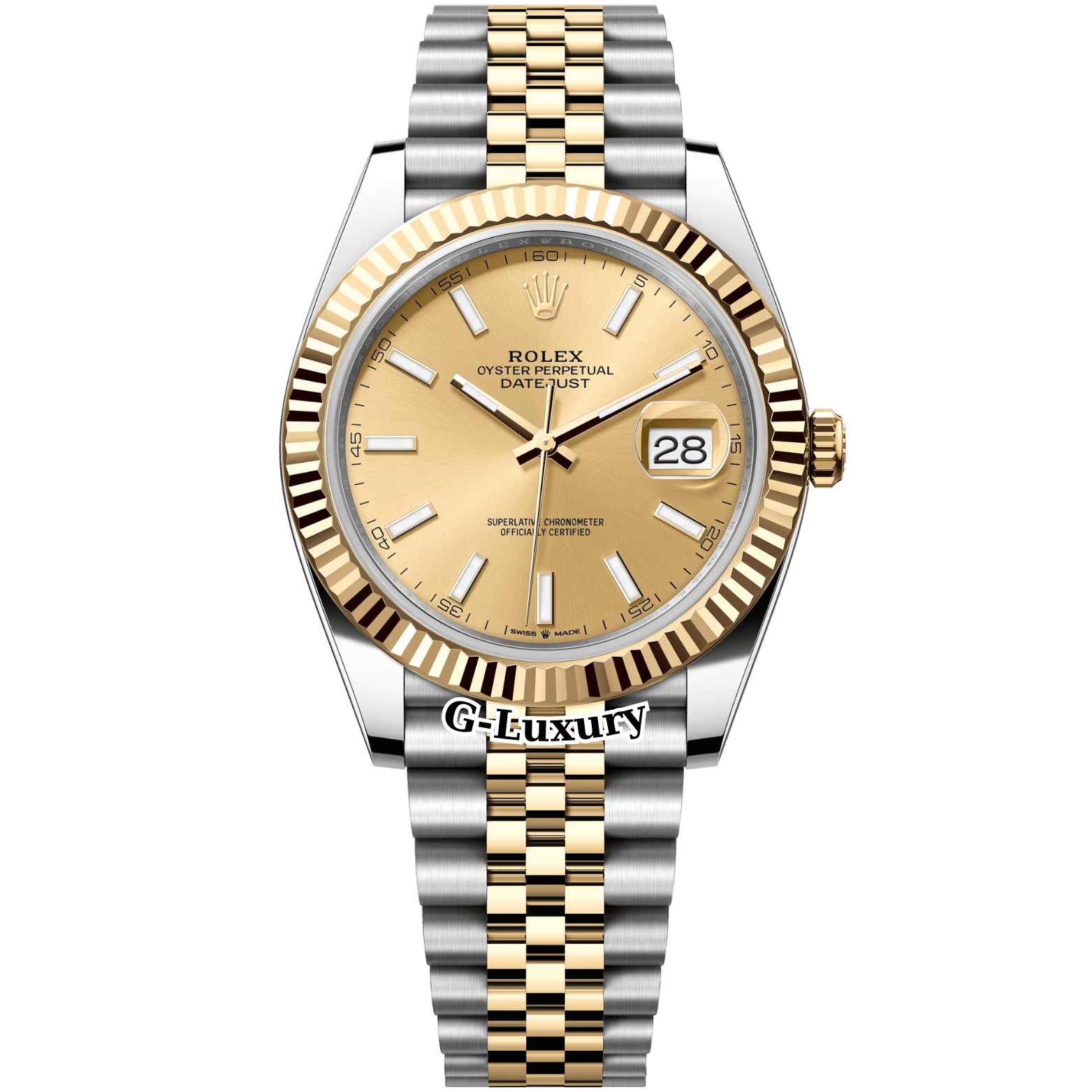 Rolex Oyster Perpetual Datejust 41mm 126333 Champagne Dial