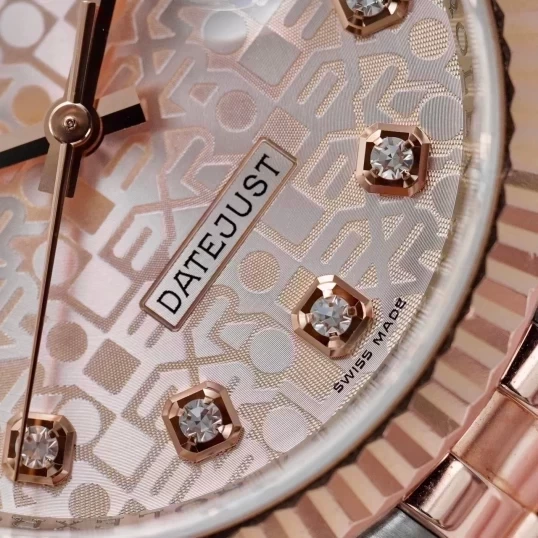 Rolex Oyster Perpetual Datejust 36mm 116231 Demi Vi tính hồng