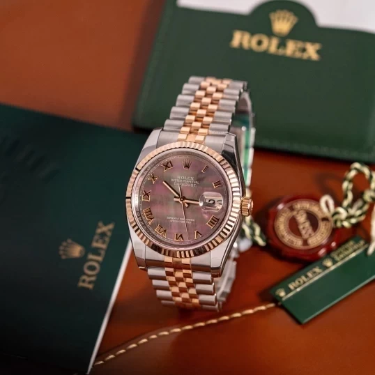 Rolex Oyster Perpetual Datejust 36mm 116231 MOP dial - mặt xà cừ tím