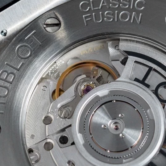 Hublot Classic Fusion Titanium 42mm 542.NX.7170.LR Custom Full Diamonds Pave