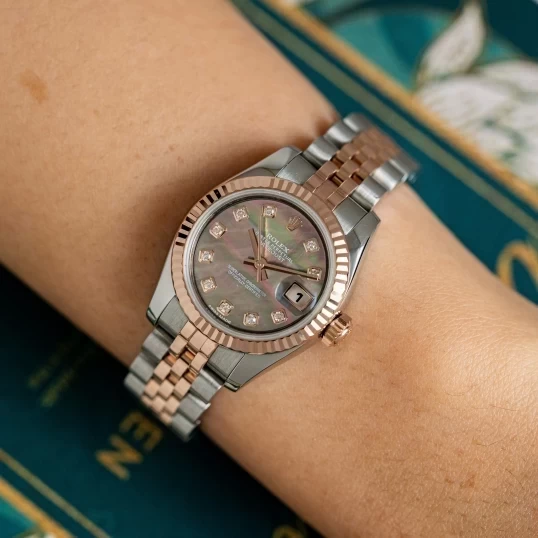 Rolex Oyster Perpetual Lady-Datejust 179171 Mop Tím