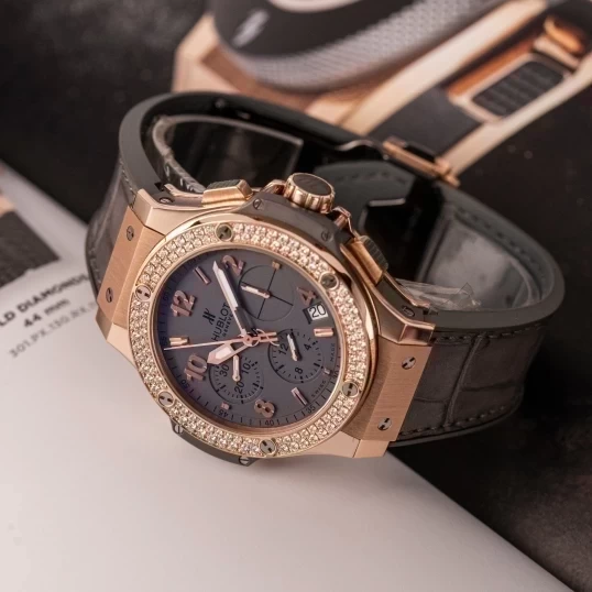 Hublot Big Bang Earl Grey Diamond 41mm 341.PT.5010.LR.1104