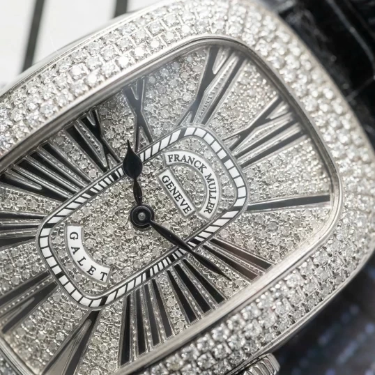 Franck Muller Galet 3002 M QZ R Full Diamonds