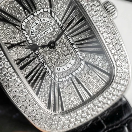 Franck Muller Galet 3002 M QZ R Full Diamonds