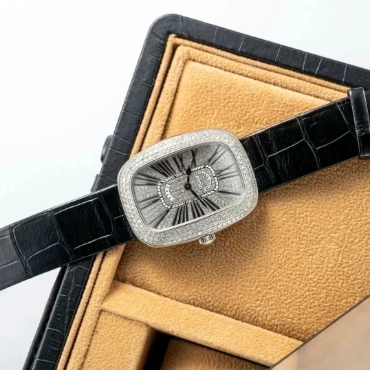 Franck Muller Galet 3002 M QZ R Full Diamonds