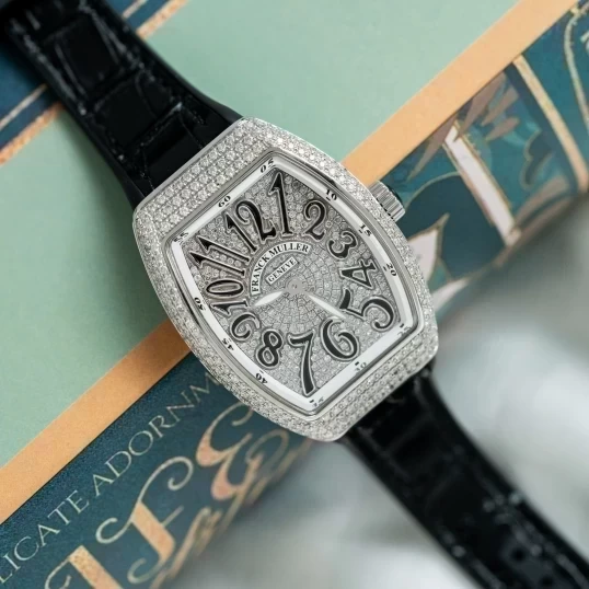 Franck Muller Vanguard V32 Full Diamonds