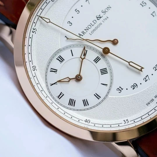 Arnold & Son TBR 18-Carat Rose Gold 44mm 1ARAP.W01A.C120P