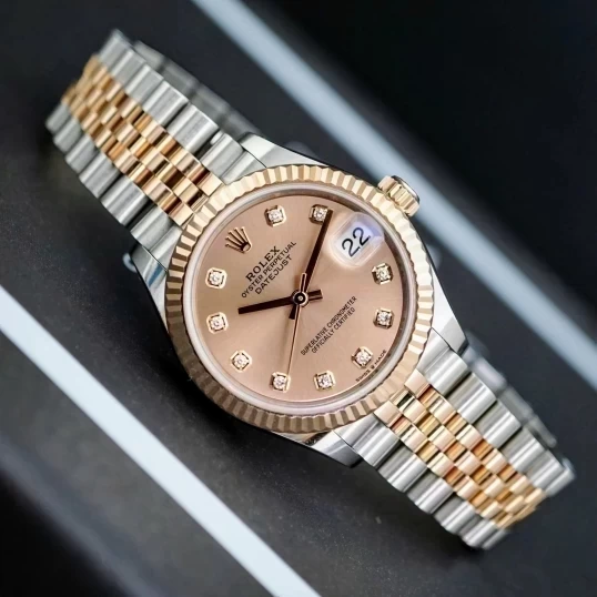 Rolex Oyster Perpetual Lady-Datejust 278271 Mặt số màu hoa hồng