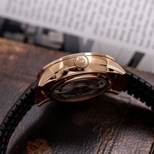 Arnold & Son TBR 18-Carat Rose Gold 44mm 1ARAP.W01A.C120P