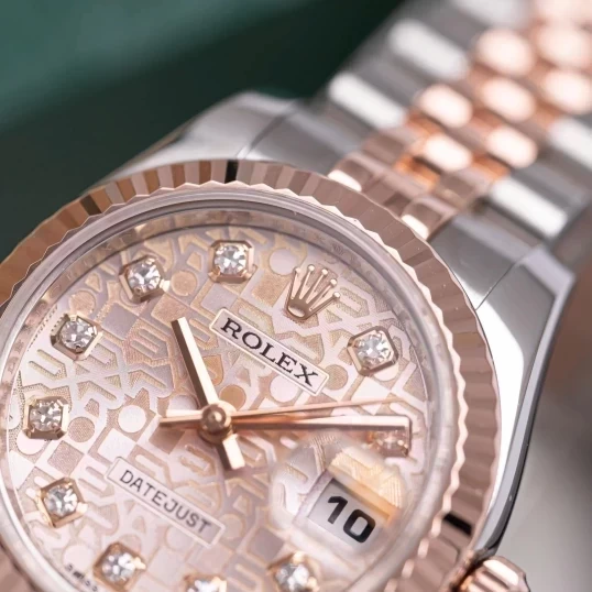 Rolex Oyster Perpetual Lady-Datejust 26mm 179171 Mặt số vi tính hồng