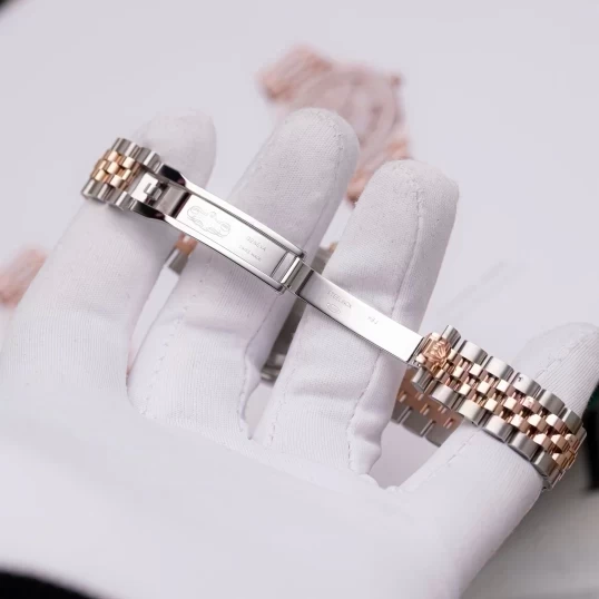Rolex Oyster Perpetual Lady-Datejust 28mm 279171 Mặt số màu hoa hồng nạm kim cương hình ngôi sao