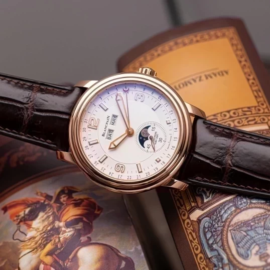 Blancpain Leman Moonphase Complete Calendar 2863-3642-53b