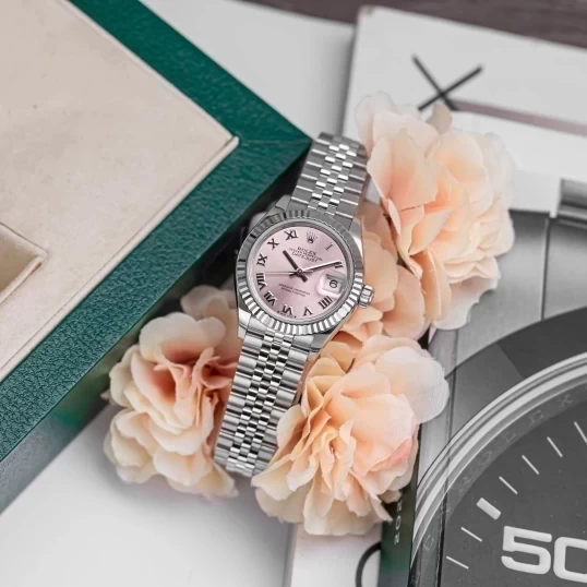 Rolex Oyster Perpetual Lady-Datejust 28mm 279174 Mặt số hồng