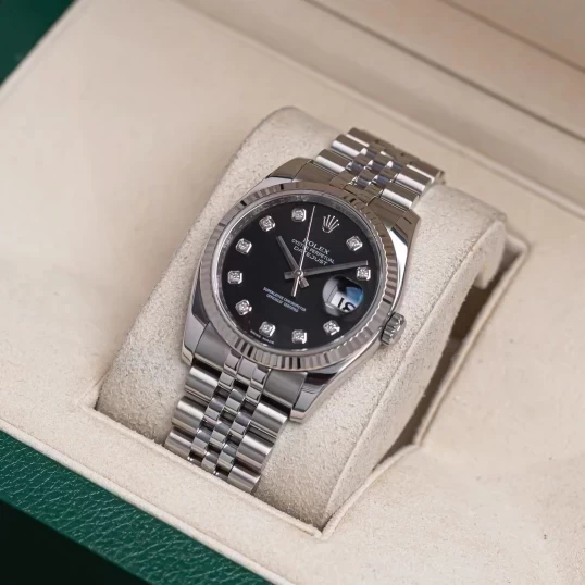 Rolex Oyster Perpetual Datejust 36mm 116234 Black Dial